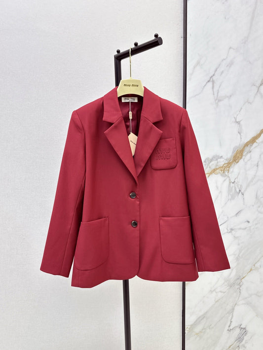 M 25SS wool blazer