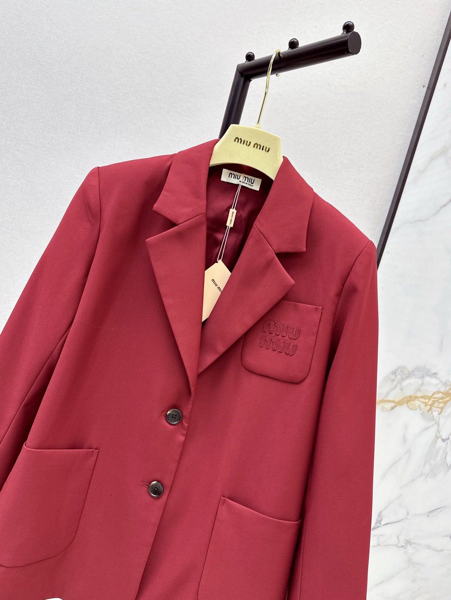 M 25SS wool blazer