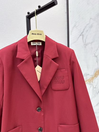 M 25SS wool blazer