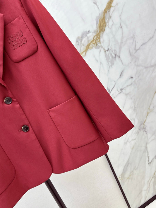 M 25SS wool blazer