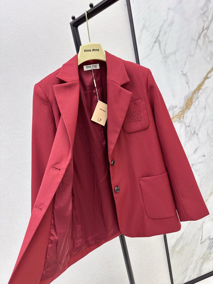 M 25SS wool blazer