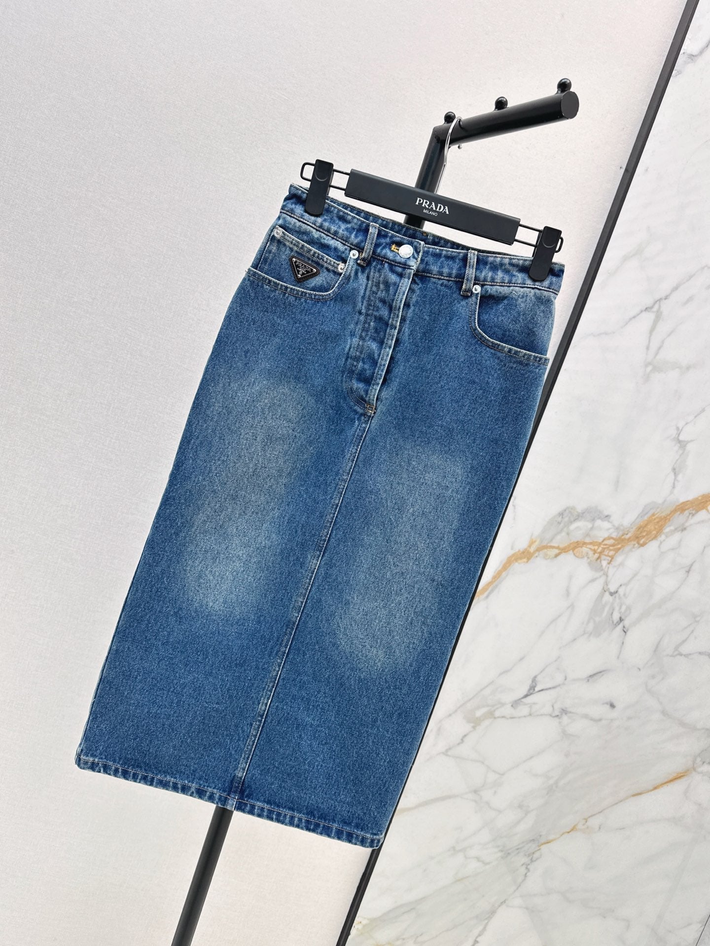 P 25SS DENIM SKIRT
