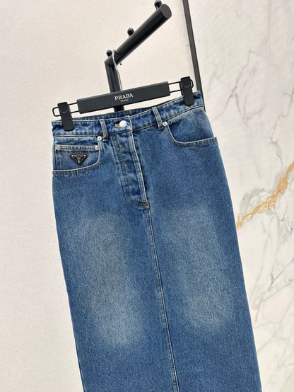 P 25SS DENIM SKIRT