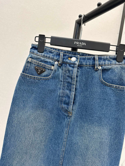 P 25SS DENIM SKIRT