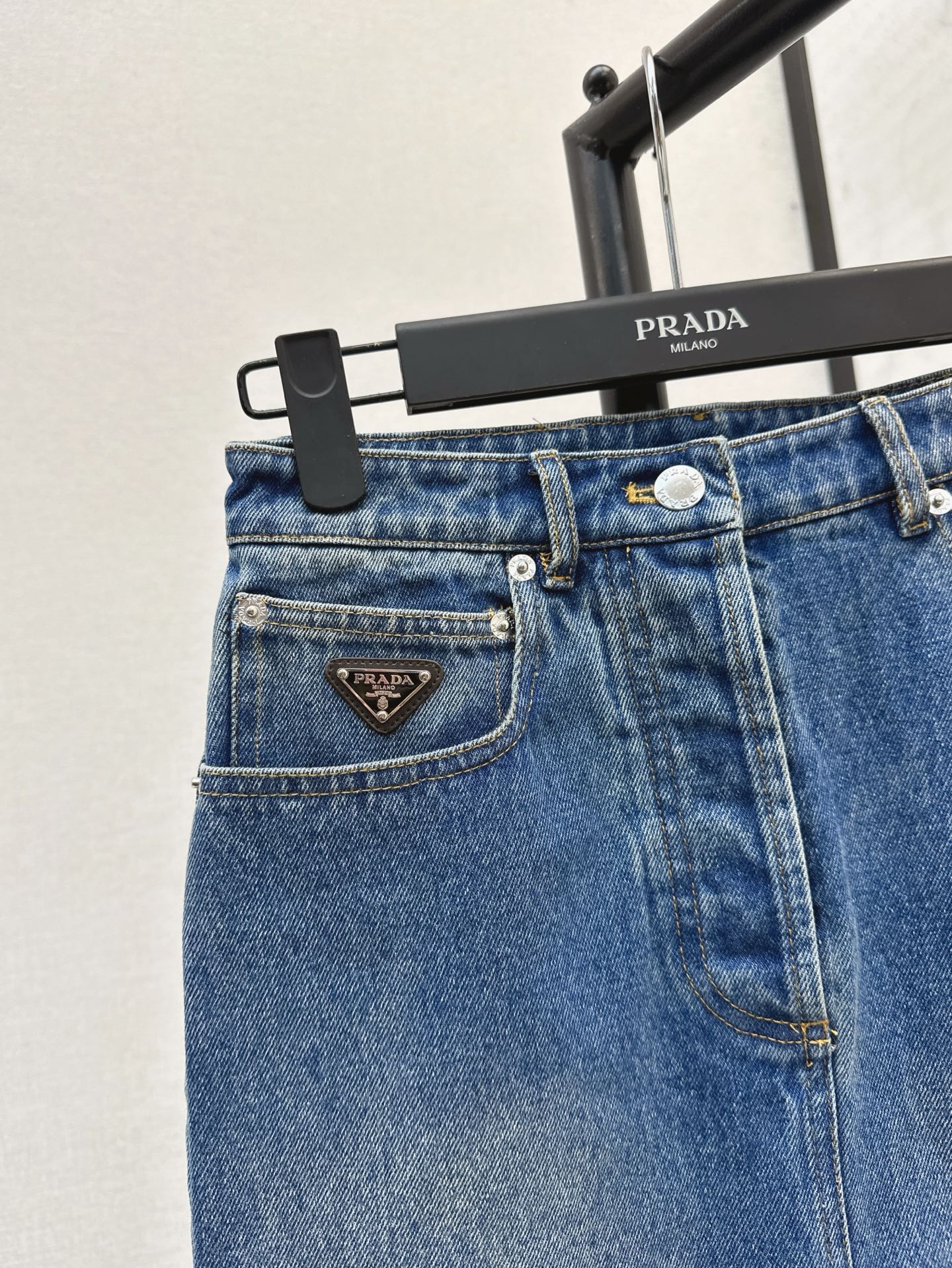 P 25SS DENIM SKIRT