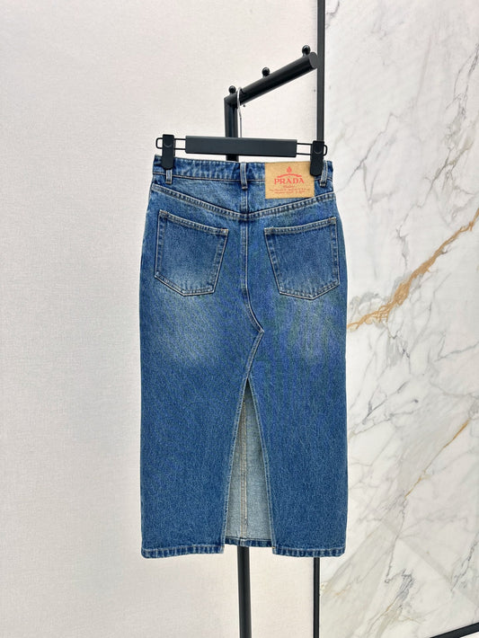 P 25SS DENIM SKIRT