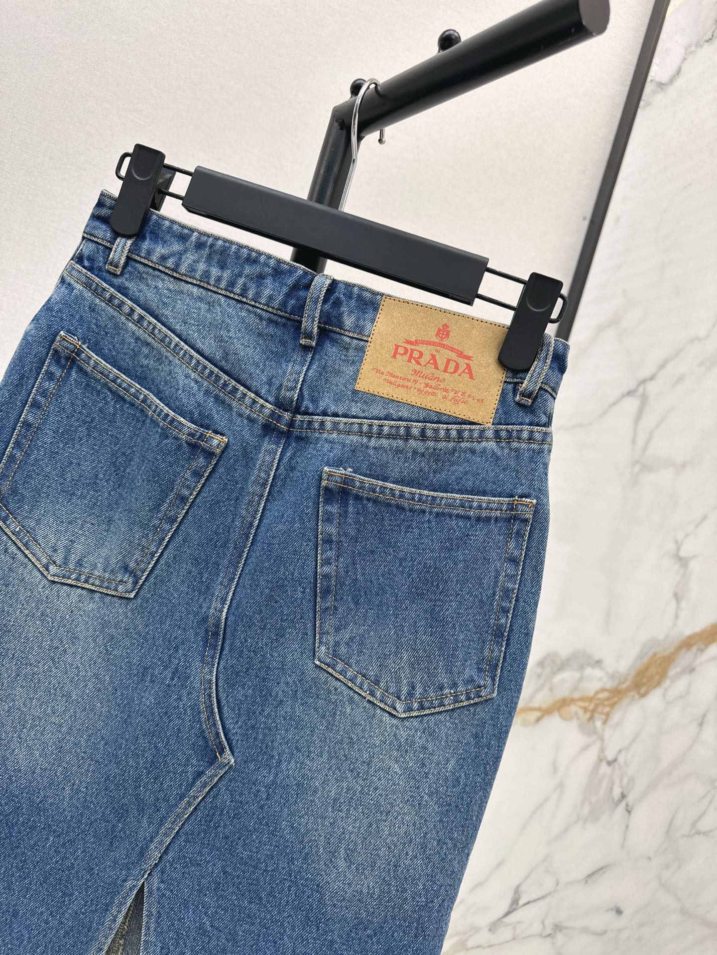 P 25SS DENIM SKIRT