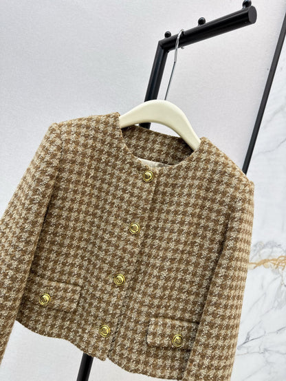Jis 25ss houndstooth jacket