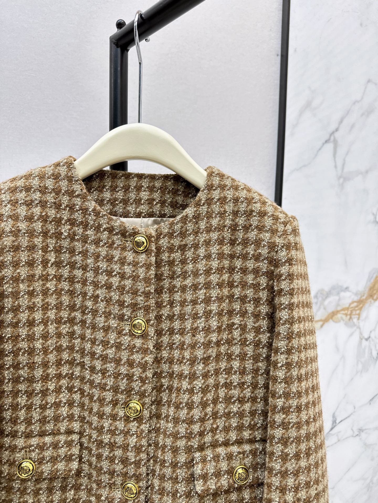Jis 25ss houndstooth jacket