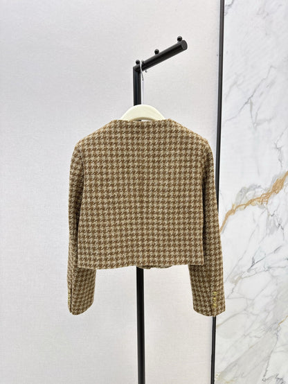 Jis 25ss houndstooth jacket