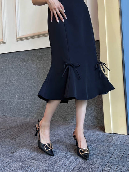 Val 25ss ruffle skirt