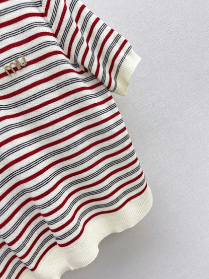 MI 25SS KNITTED WOOL POLO