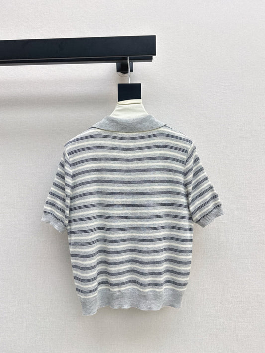 MI 25SS KNITTED WOOL POLO