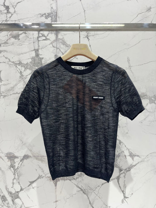 MI 25SS KNITTED T-SHIRT