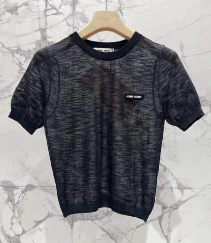 MI 25SS KNITTED T-SHIRT