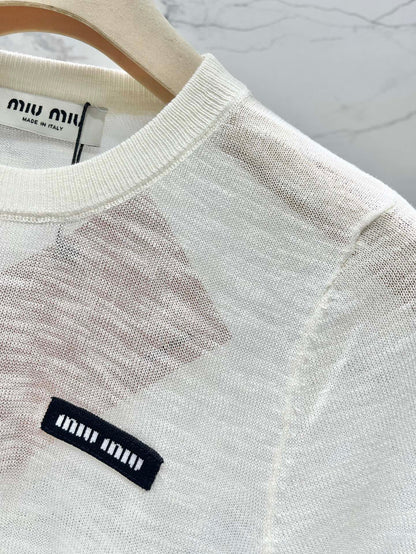 MI 25SS KNITTED T-SHIRT