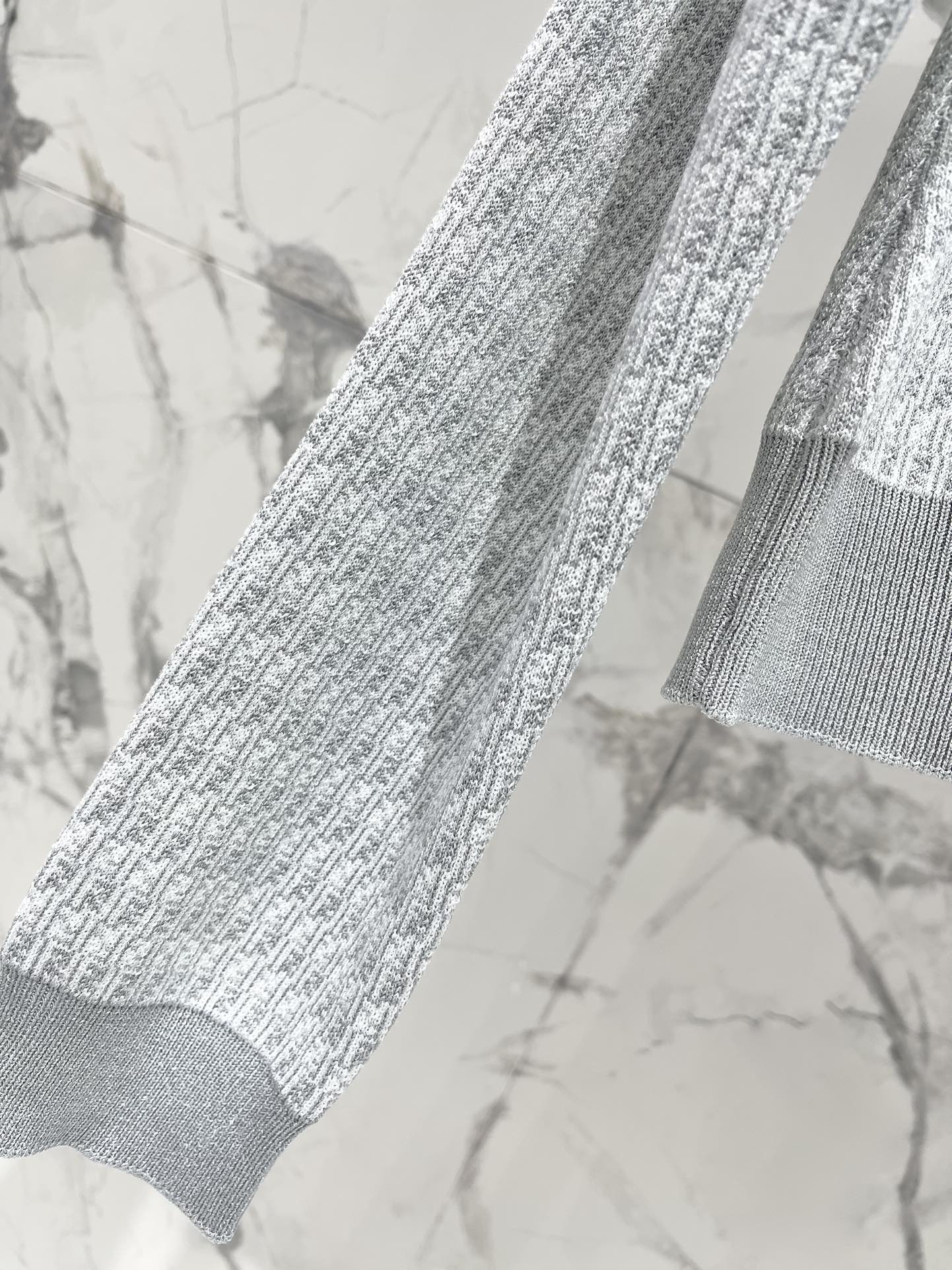 Fe 25ss jacquard knitted sweater