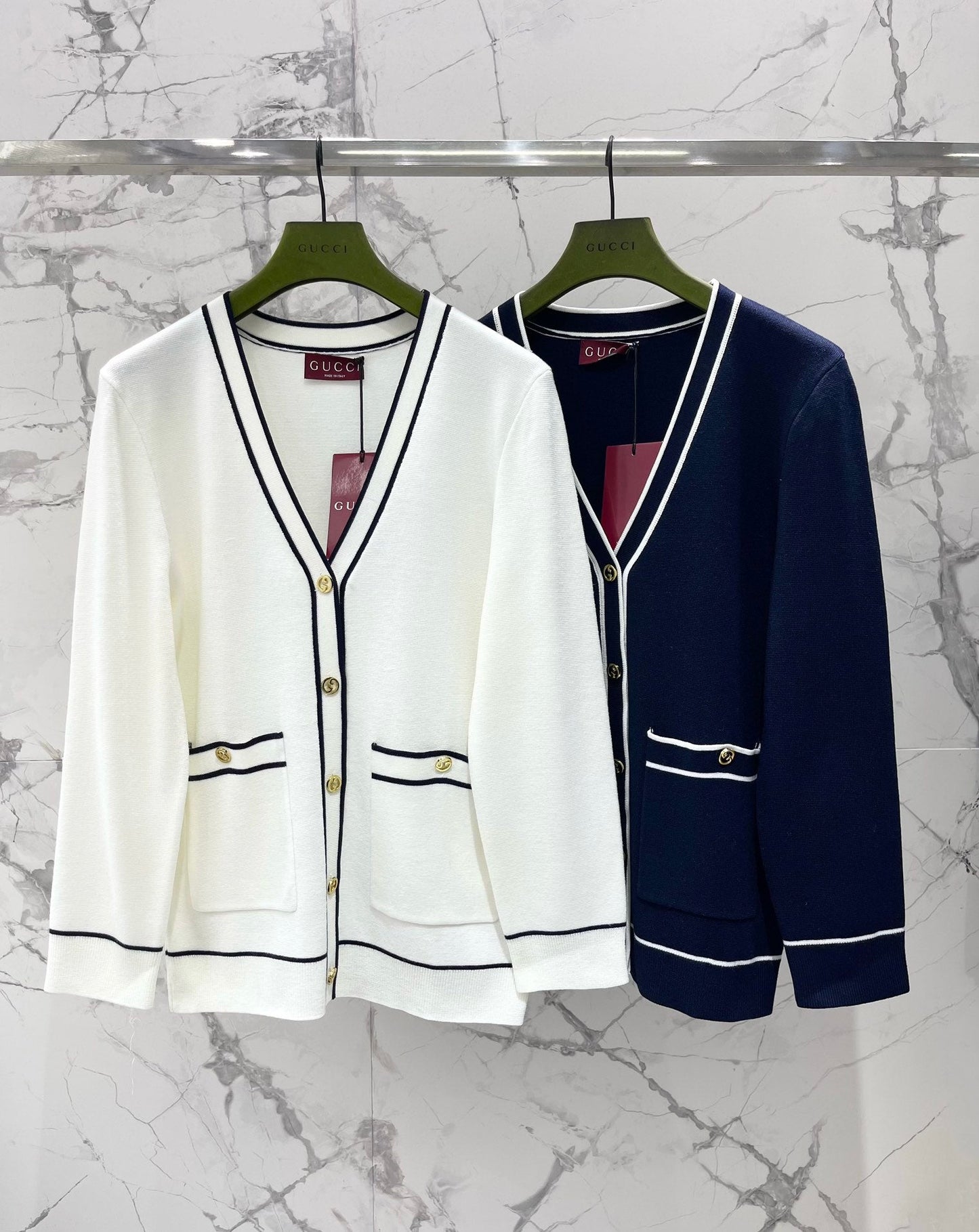 G 25ss knitted cardigan