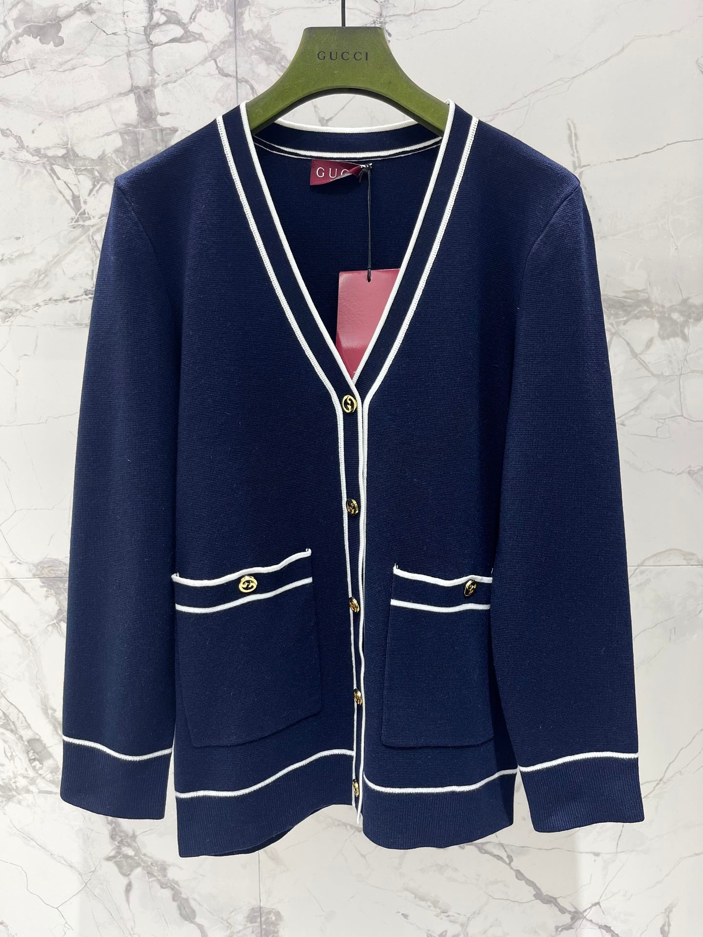 G 25ss knitted cardigan