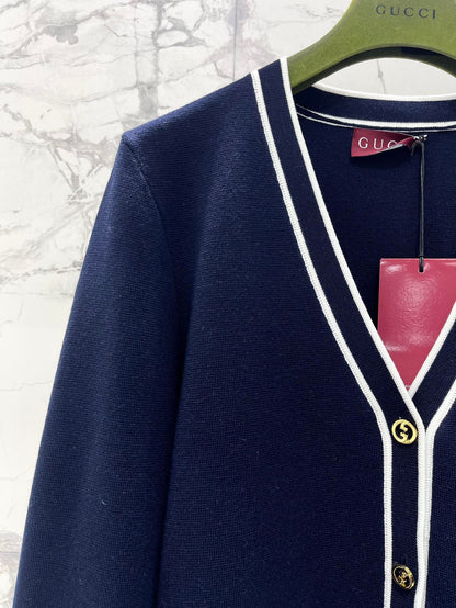 G 25ss knitted cardigan