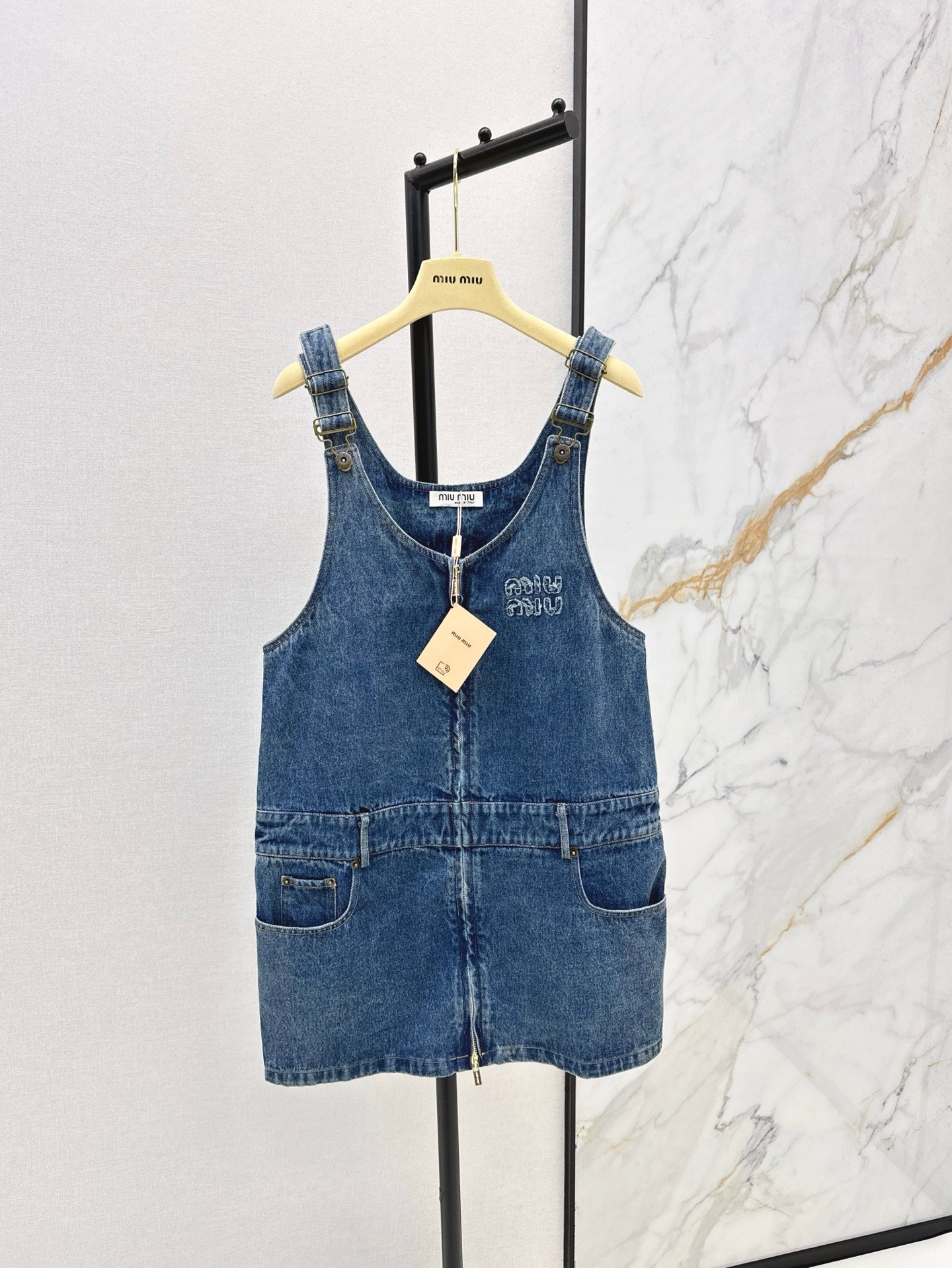 M 25SS denim overall