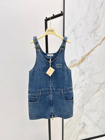 M 25SS denim overall