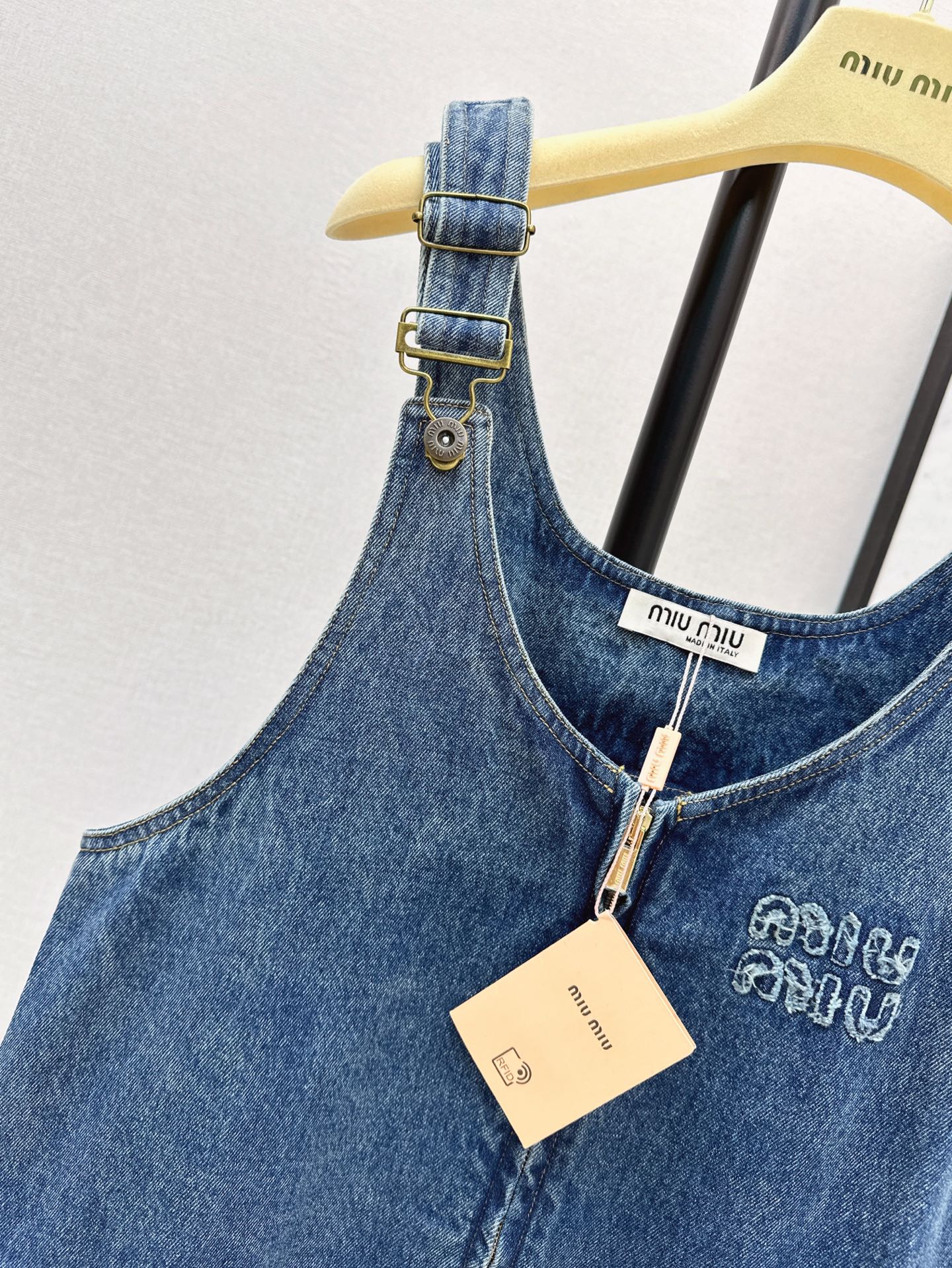 M 25SS denim overall