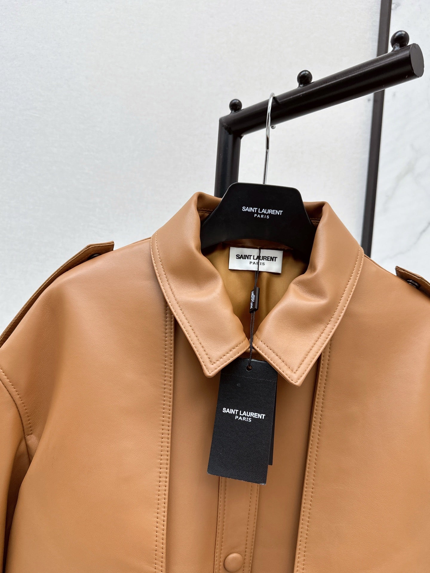 Sa 25ss leather jacket