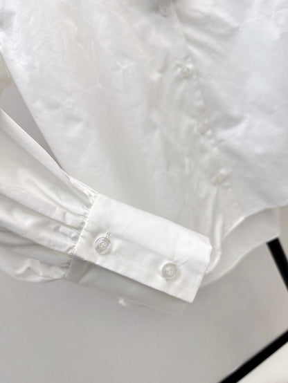 Val 25ss ruffle shirt