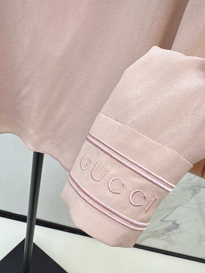 G 25ss silk shirt