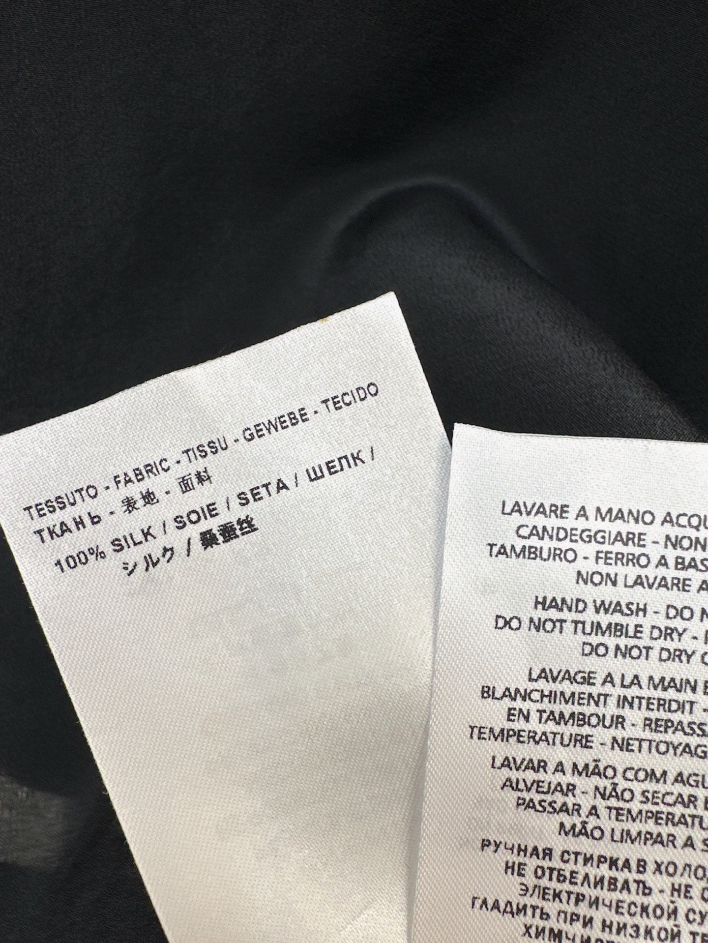 G 25ss silk shirt