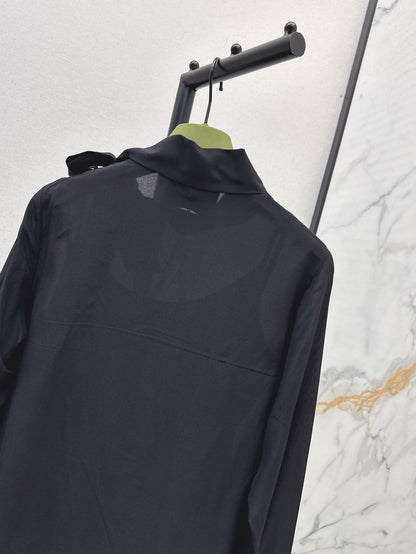 G 25ss silk shirt