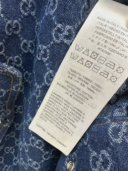 G 25ss jacquard denim jacket