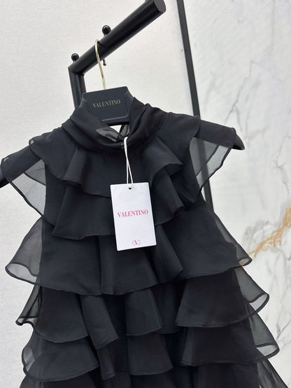 Val 25ss ruffle dress