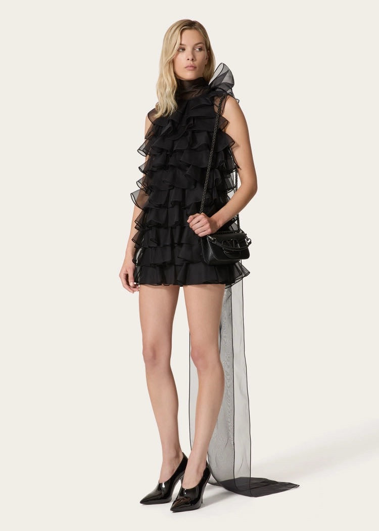 Val 25ss ruffle dress