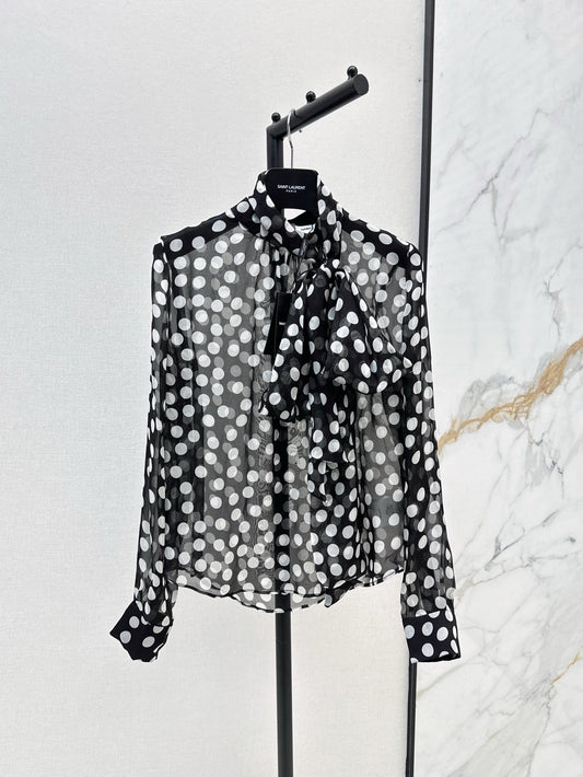 sa  25ss Silk shirt