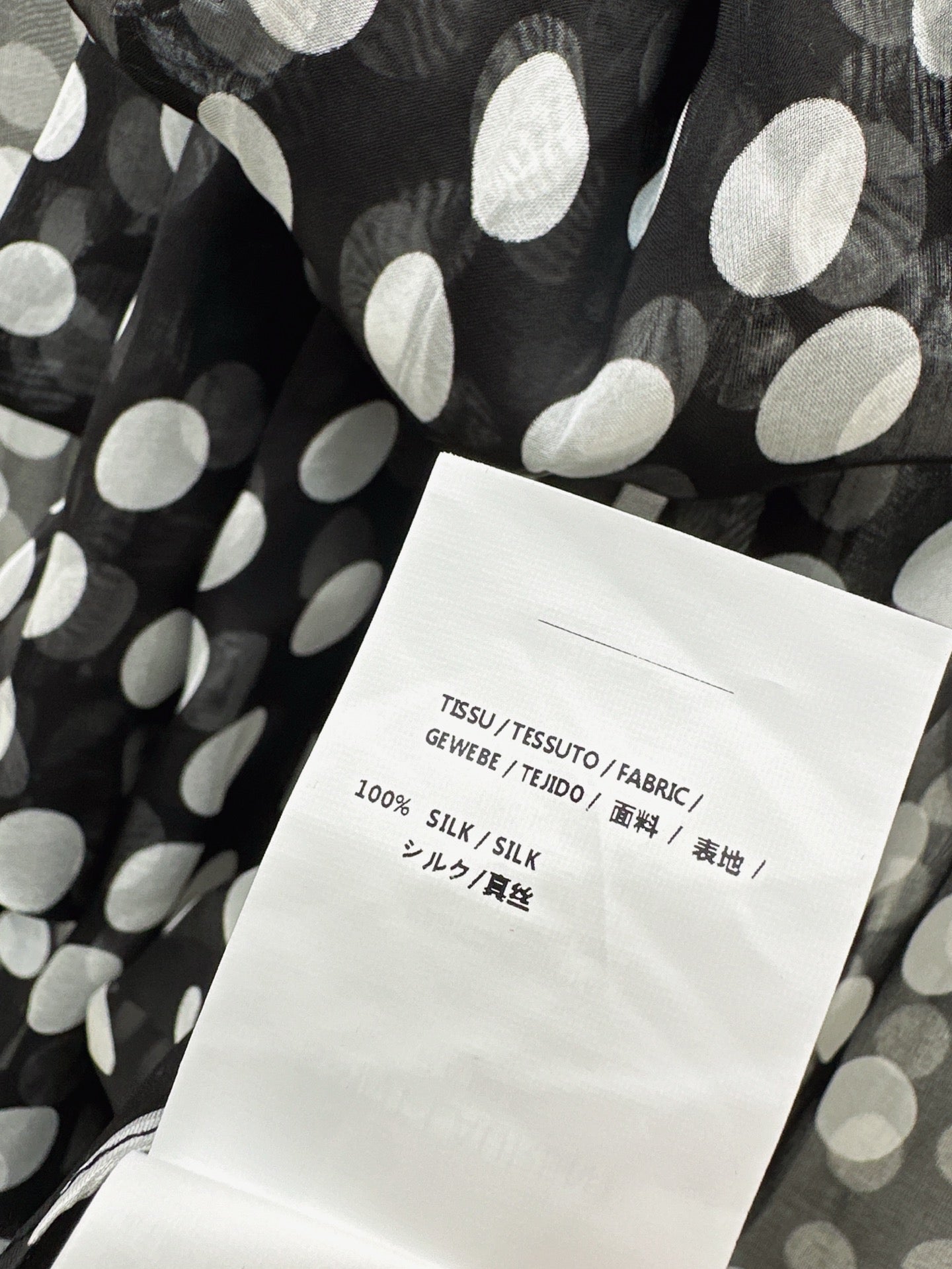 sa  25ss Silk shirt