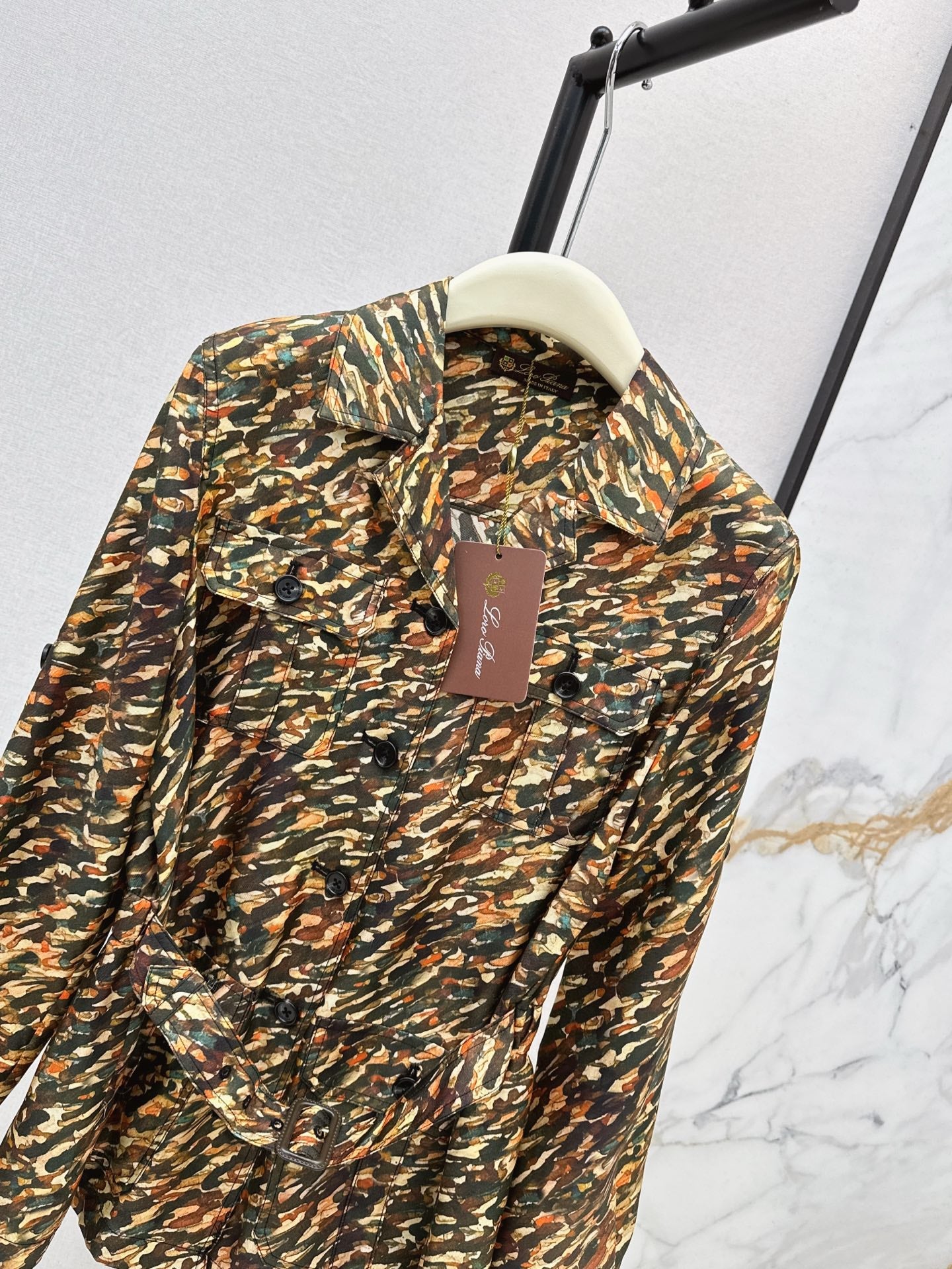 Lo 25ss printed jacket