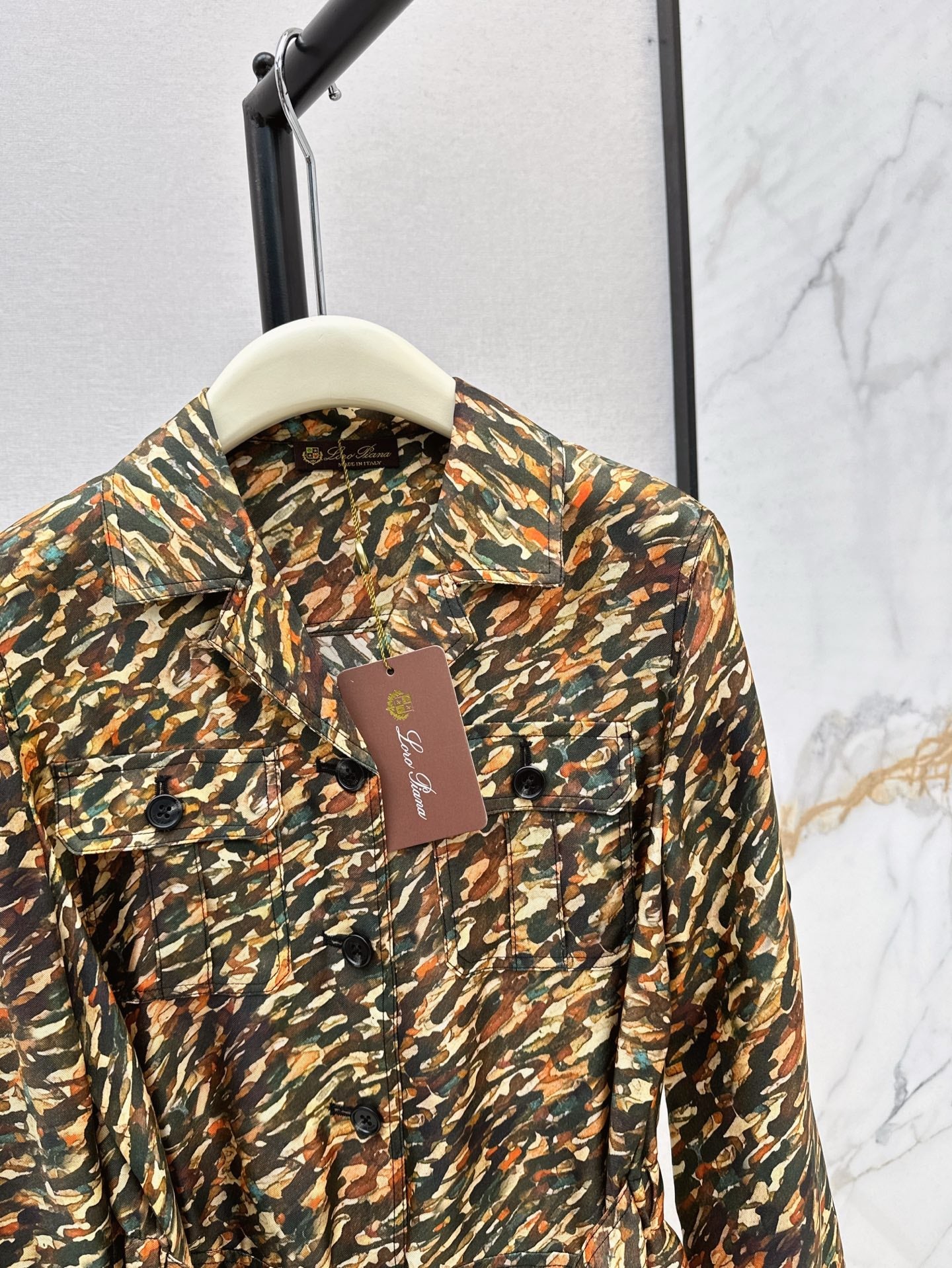 Lo 25ss printed jacket