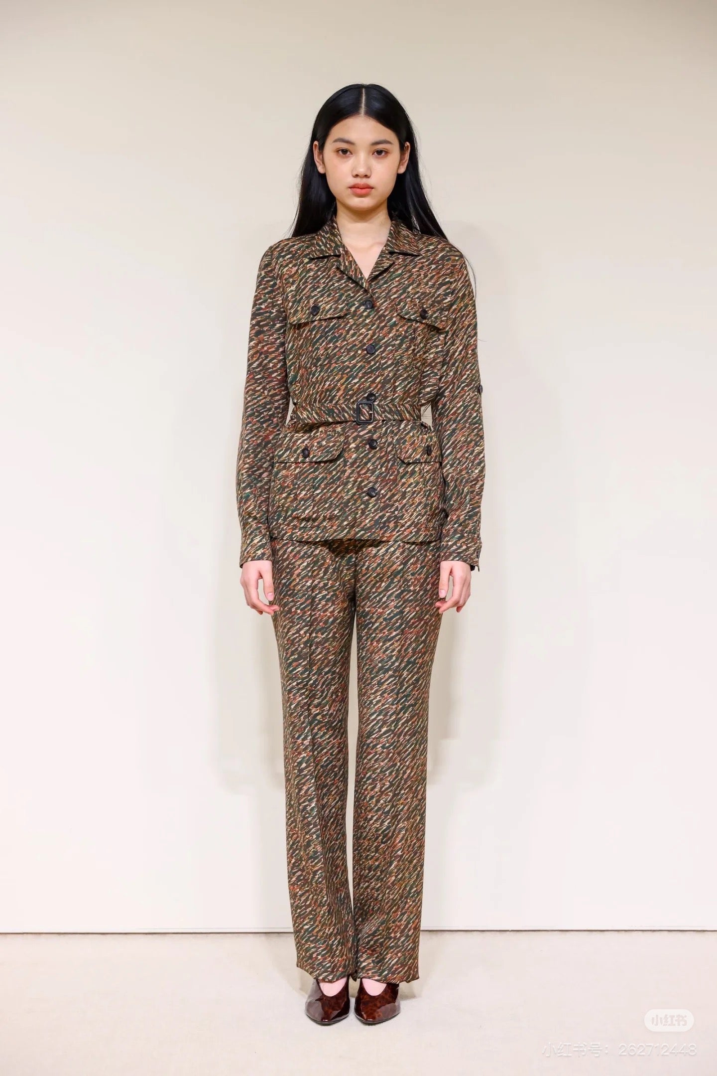 Lo 25ss printed pants
