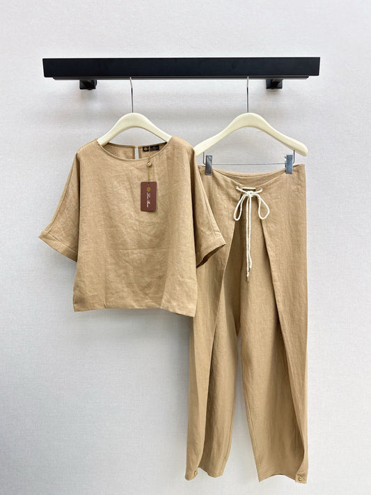 Lo 25ss linen suit