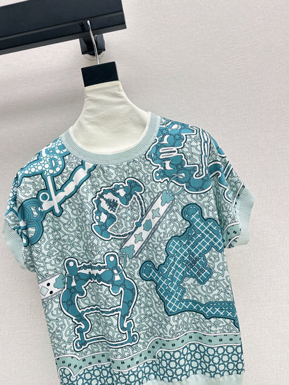 H 25SS knitted t-shirt