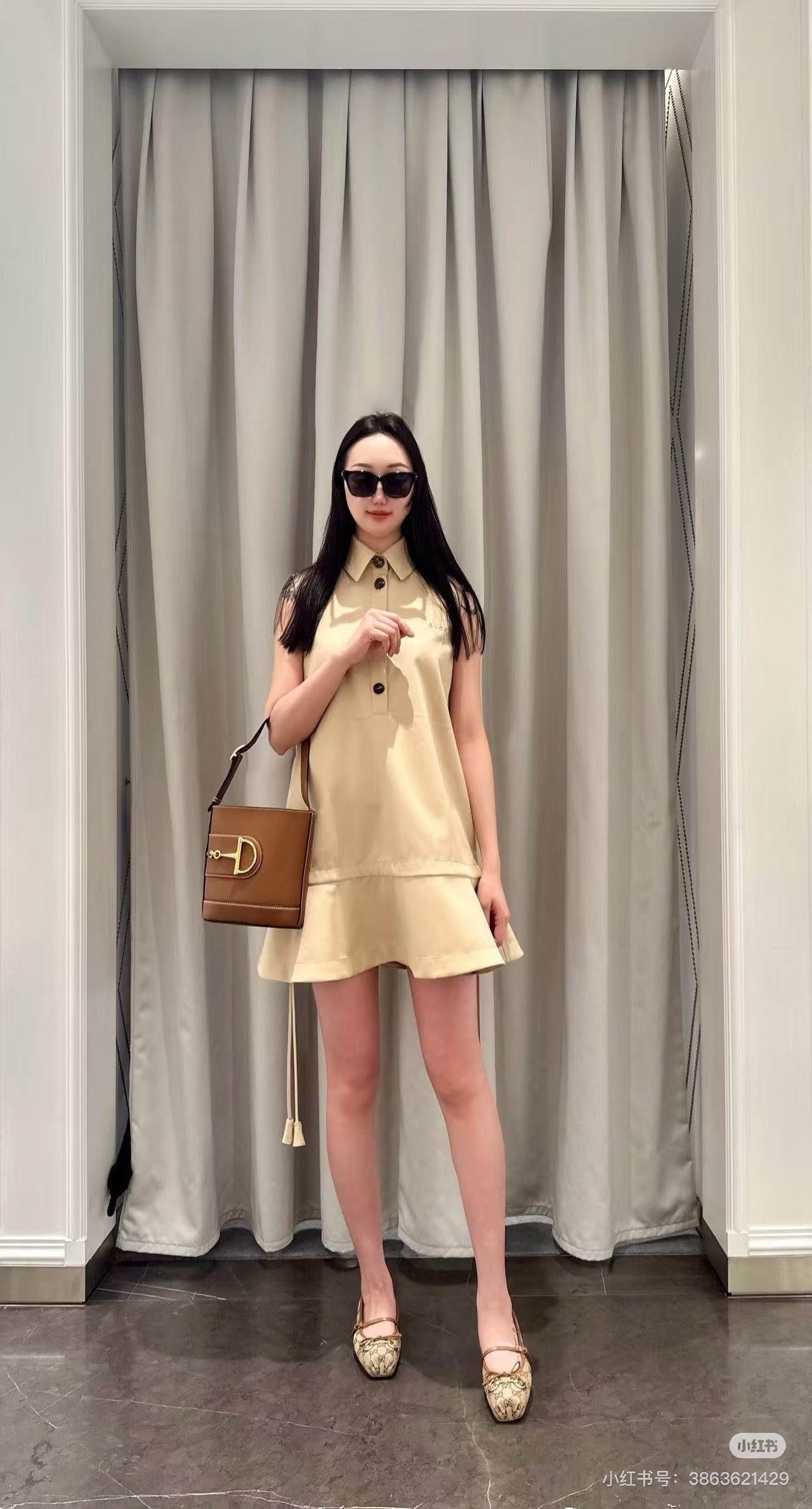 G 25ss sleeveless dress