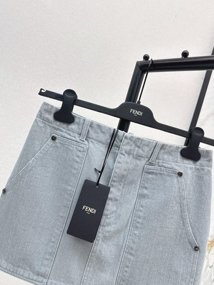 Fe 25ss denim skirt
