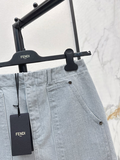 Fe 25ss denim skirt