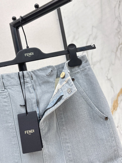 Fe 25ss denim skirt