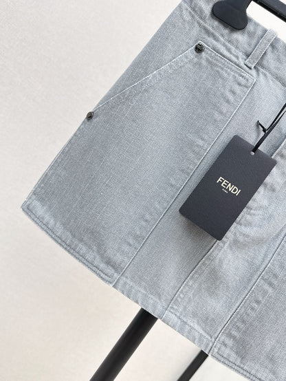 Fe 25ss denim skirt