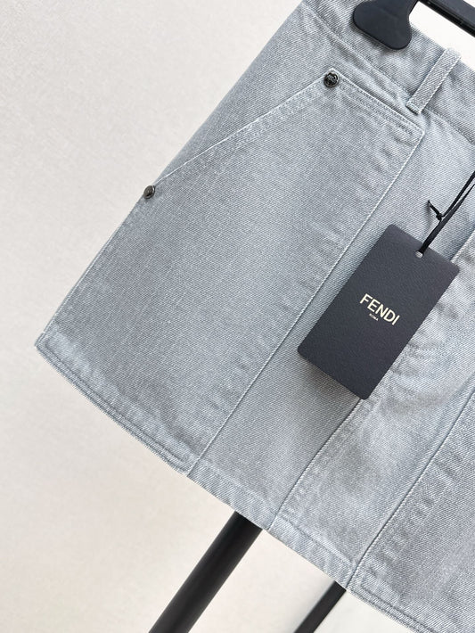 Fe 25ss denim skirt