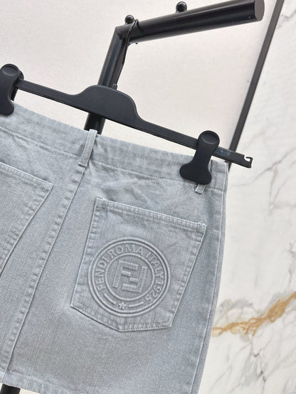 Fe 25ss denim skirt