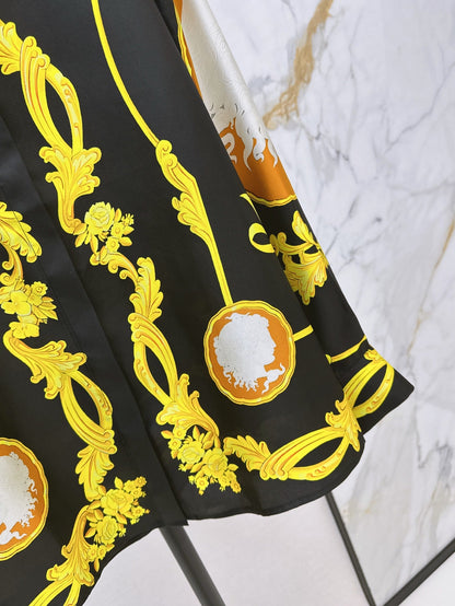 V  25ss Silk shirt
